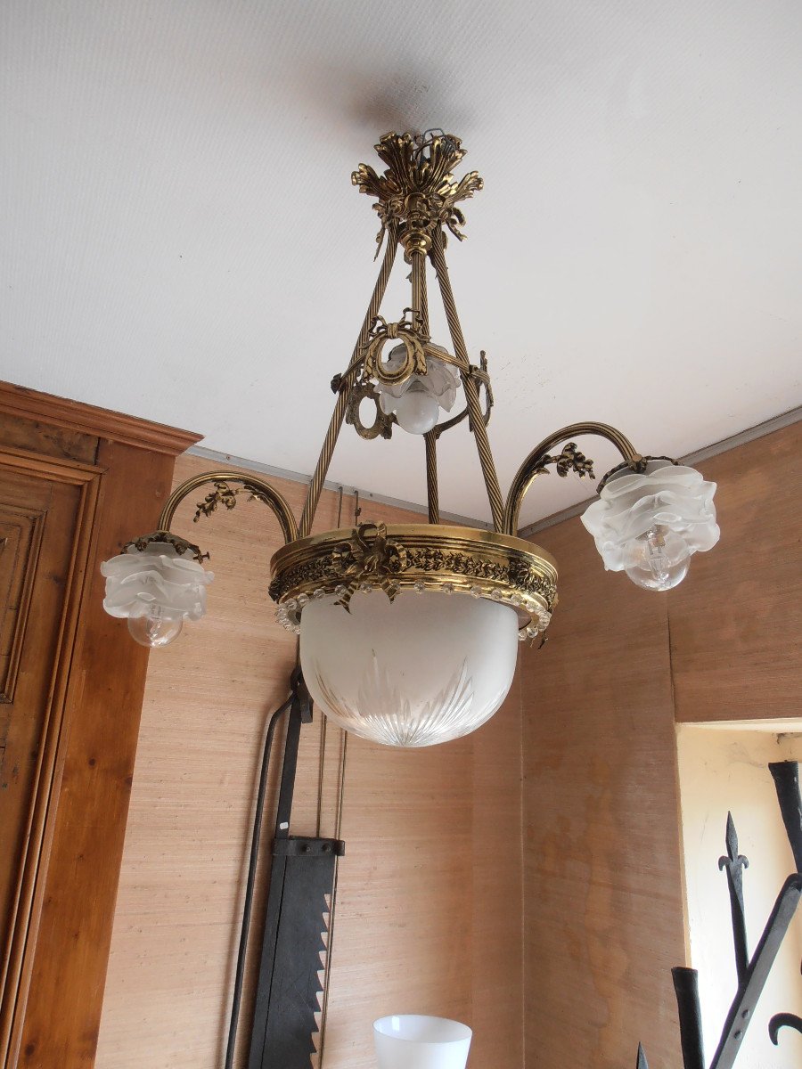 1925 Period Chandelier-photo-2