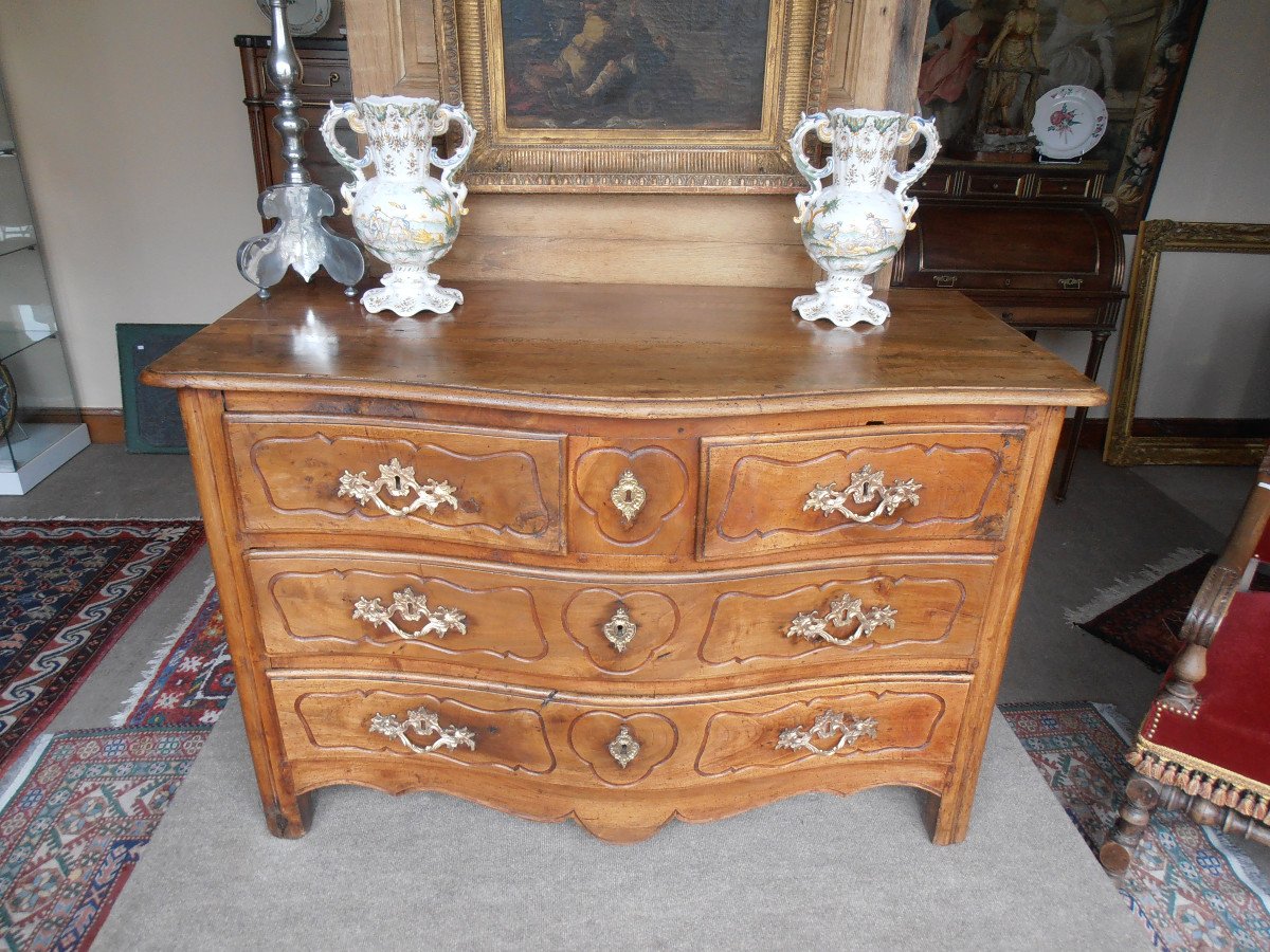 Louis XV Period Chest Of Drawers-photo-3