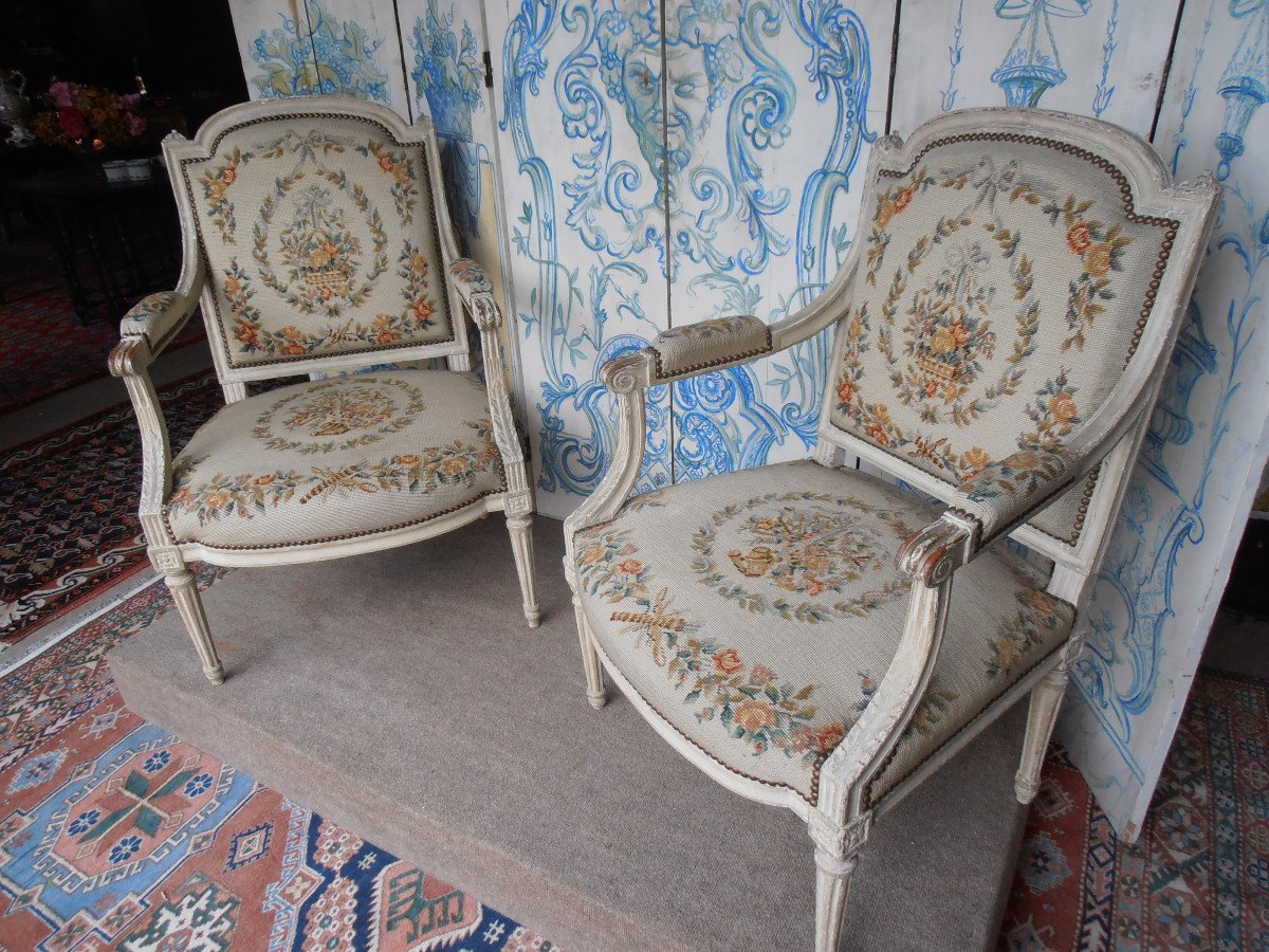 Pair Of Armchairs 