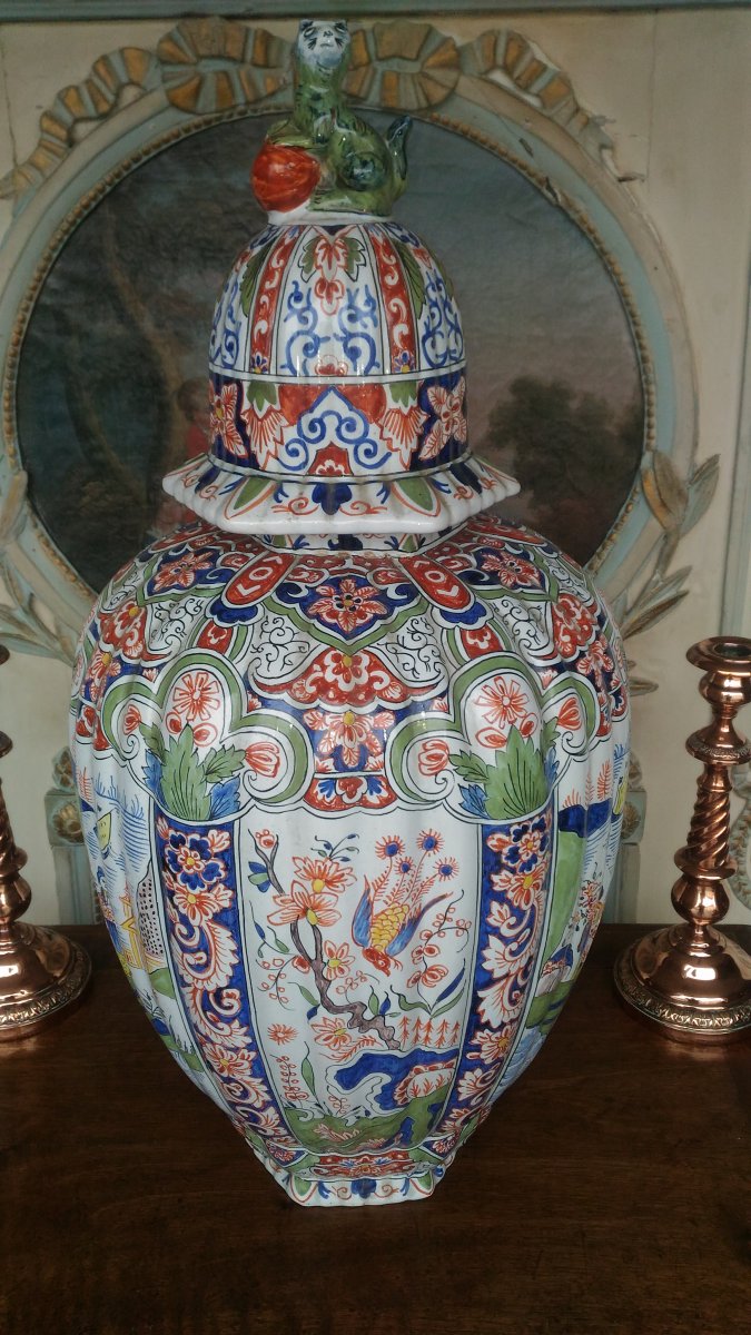 Grand Vase  De Delft  -photo-2