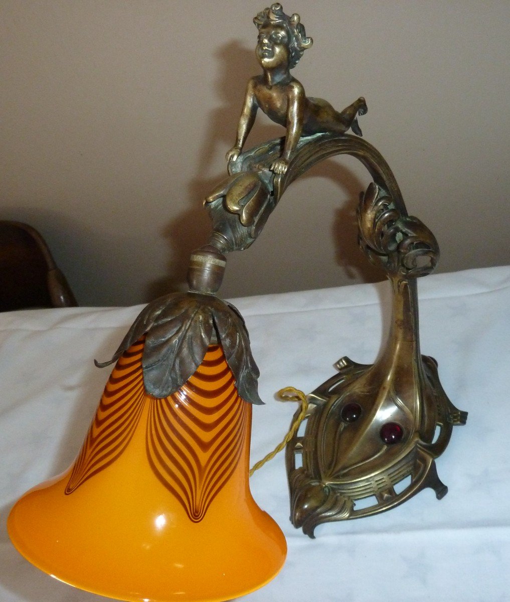 Art Nouveau Lamp-photo-3