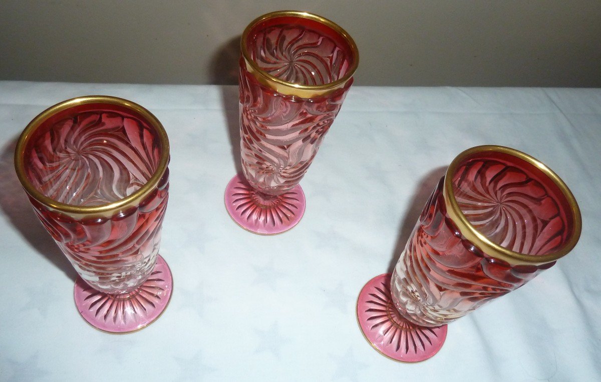 Baccarat - Multiple Rosette Glasses-photo-3