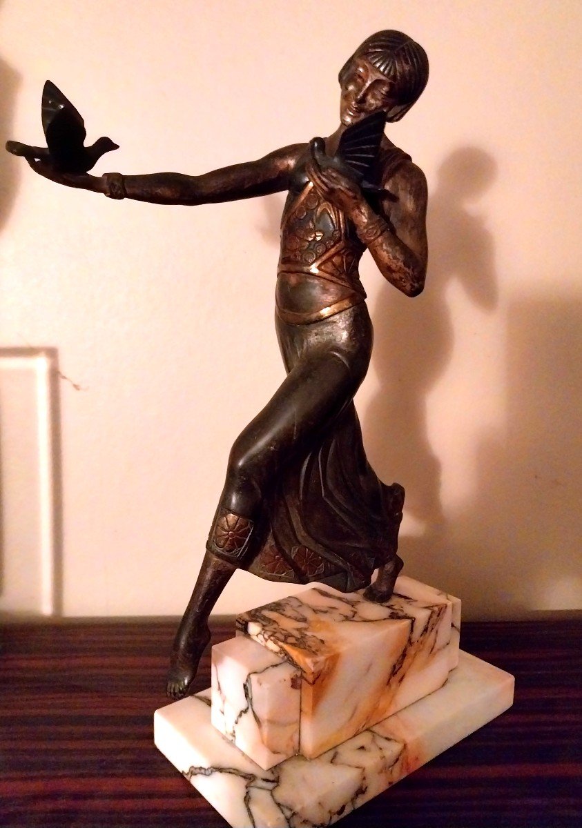 Bronze Art Deco Par Lormier