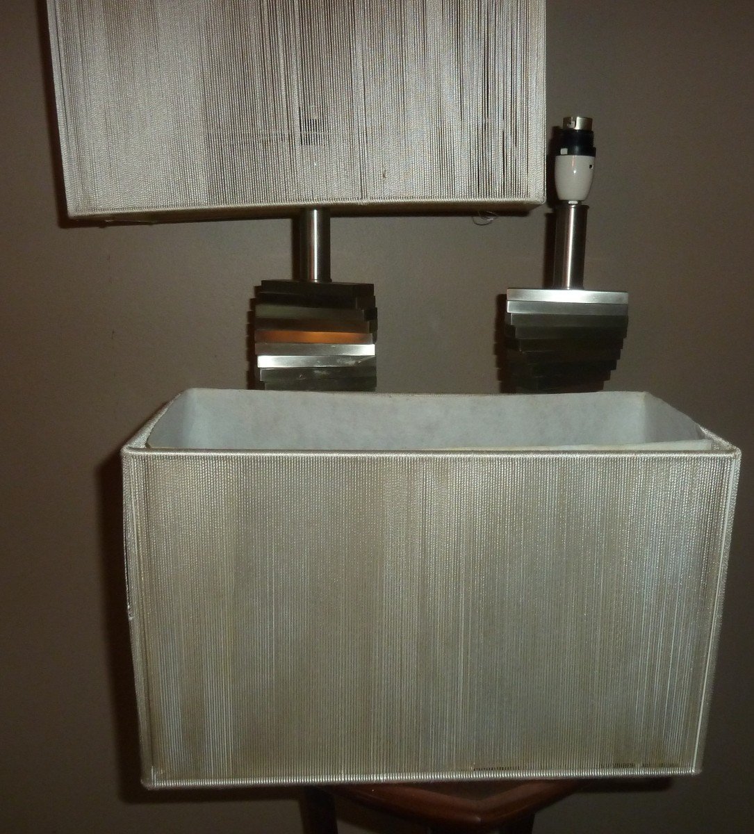 Pair Of Designer Lamps-photo-1