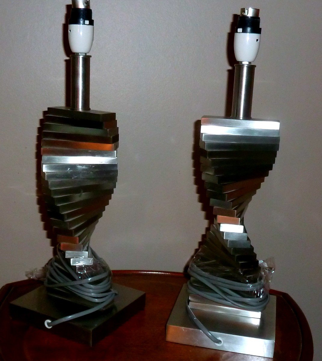 Pair Of Designer Lamps