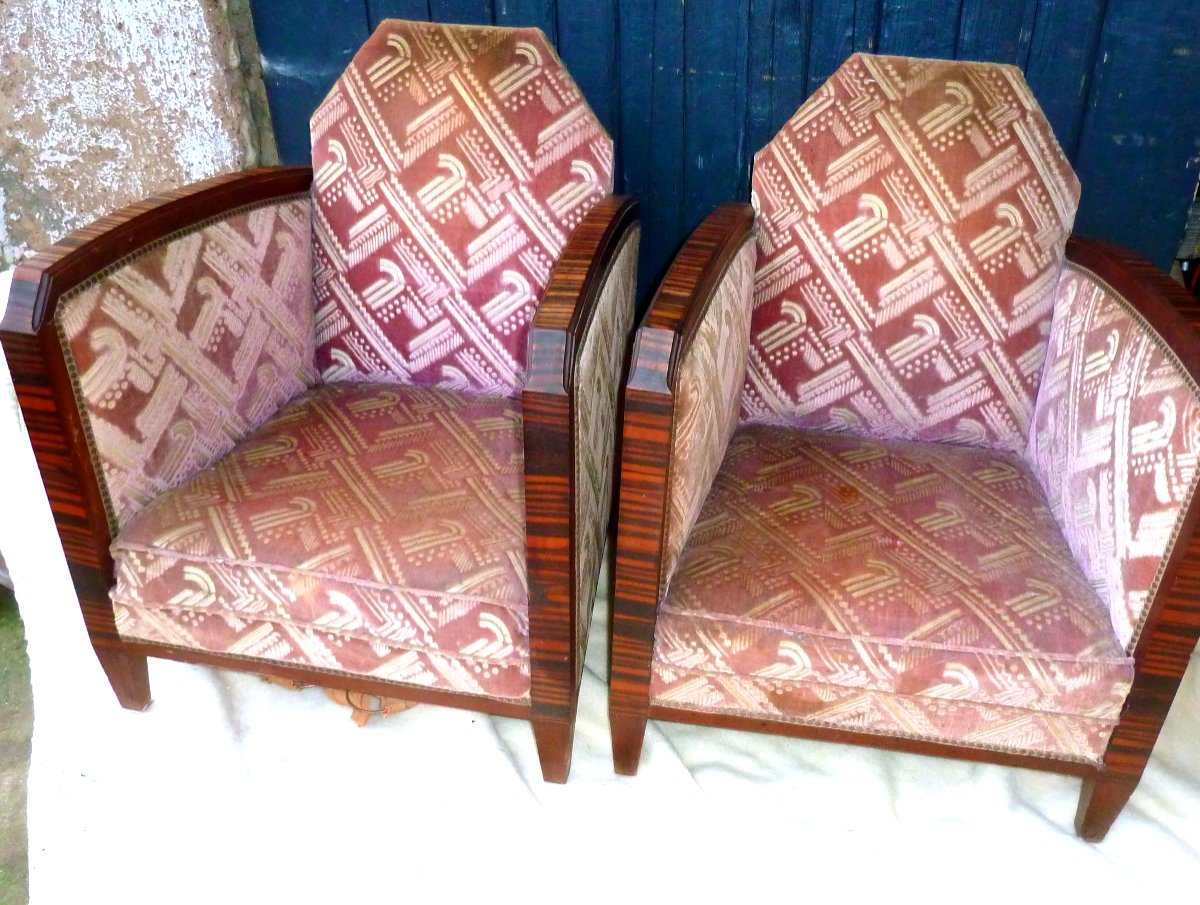 Art Deco Armchairs