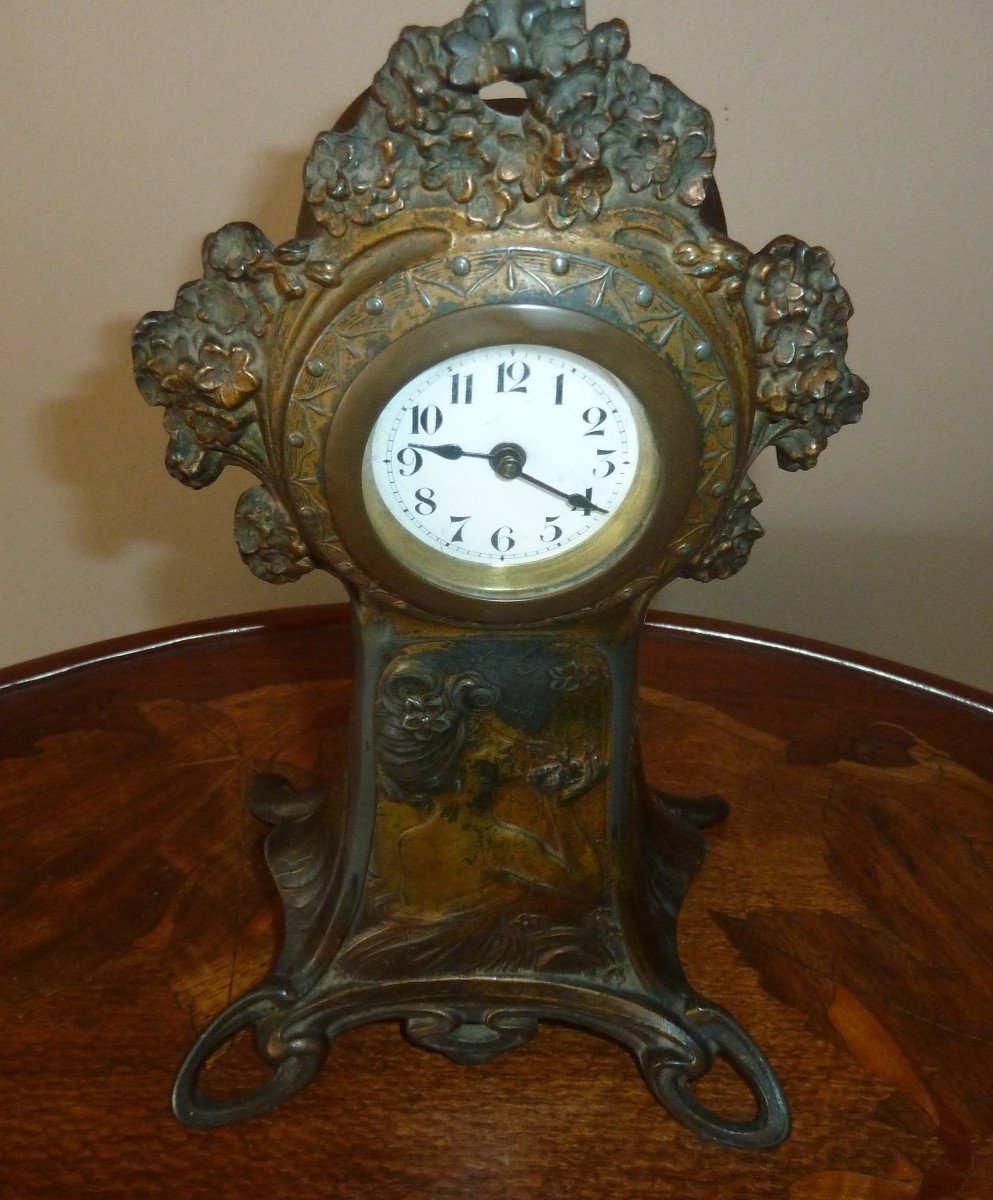 Art Nouveau Alarm Clock-photo-1