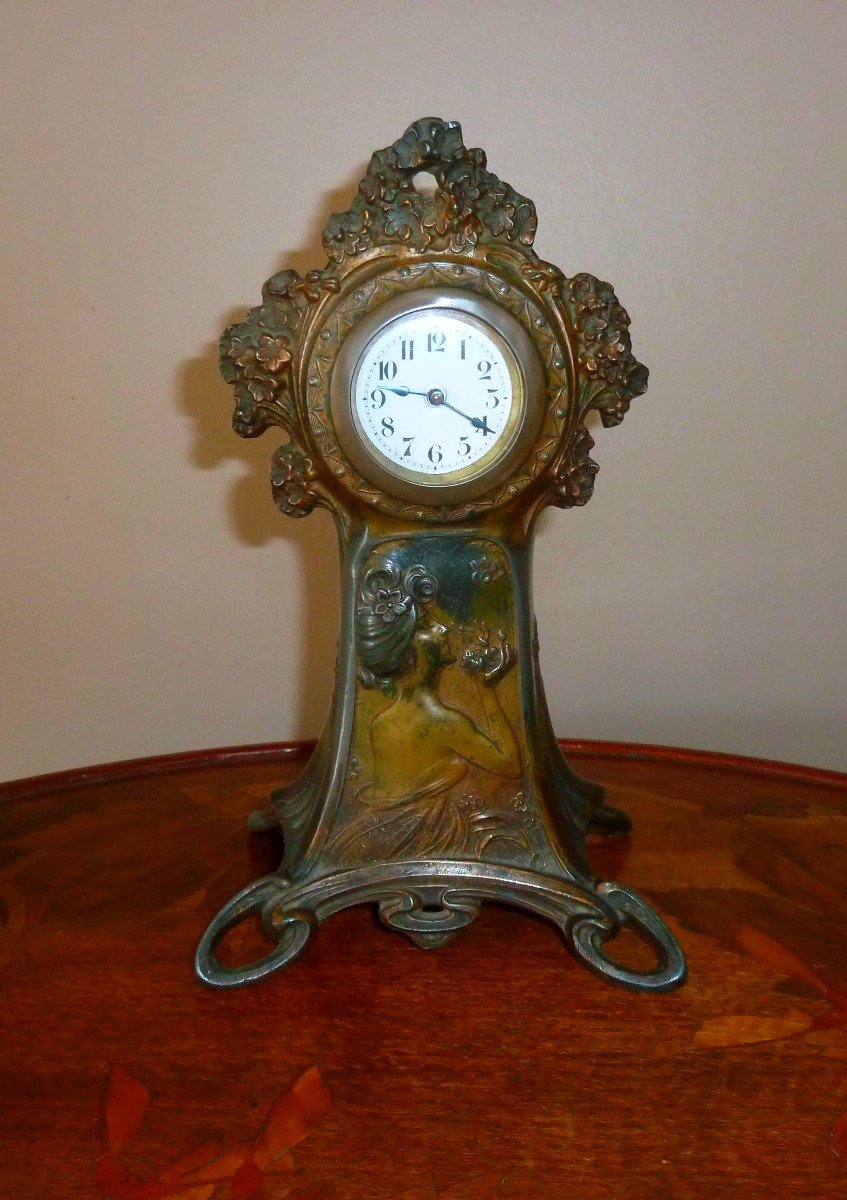 Art Nouveau Alarm Clock