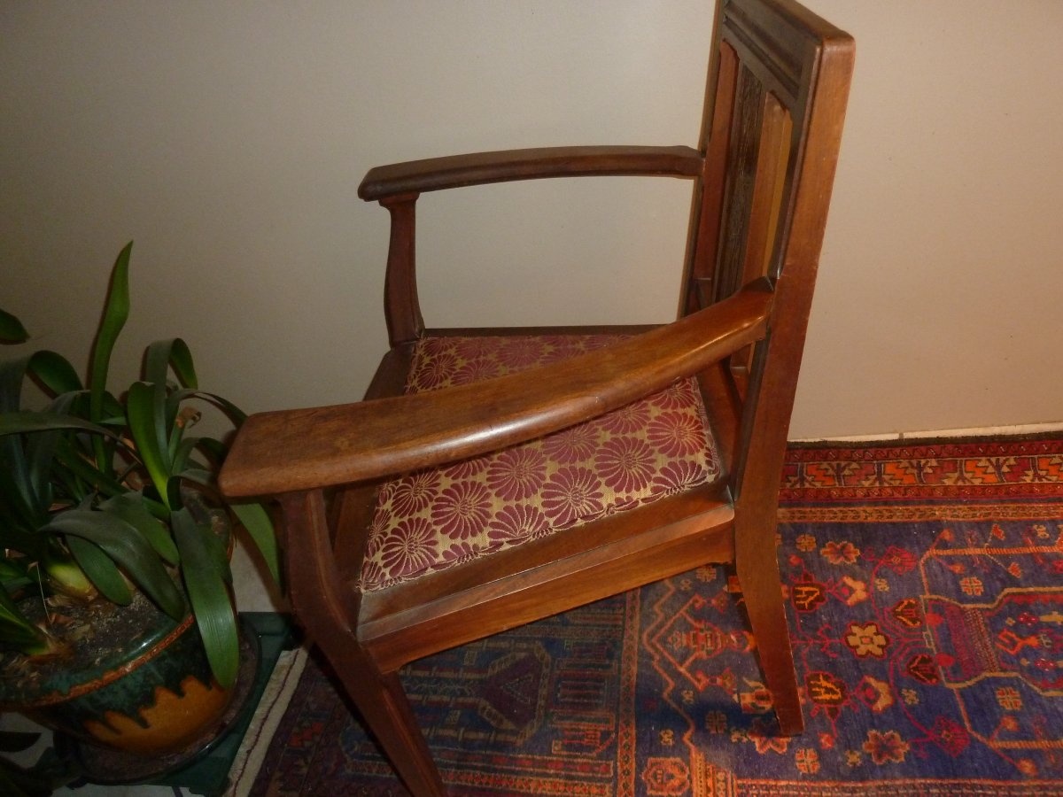 Art Nouveau Armchair-photo-4