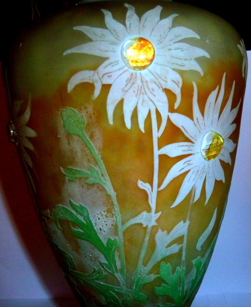 Daum Cabochons Vase