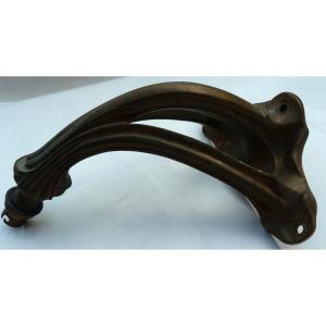 Art Nouveau Bronze Signature Wall Lamp