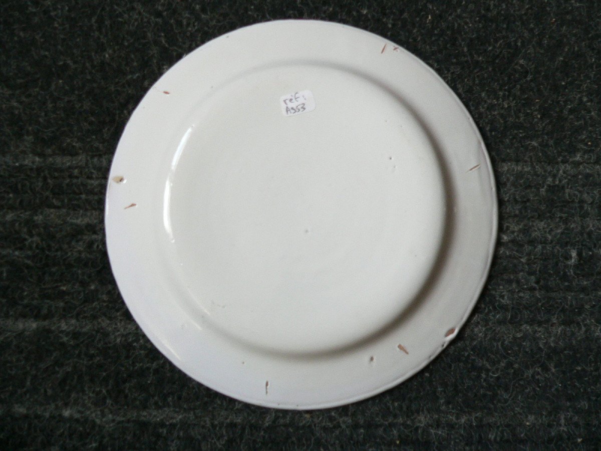 Revolutionary Plate In Earthenware From Islettes Early Nineteenth-photo-3