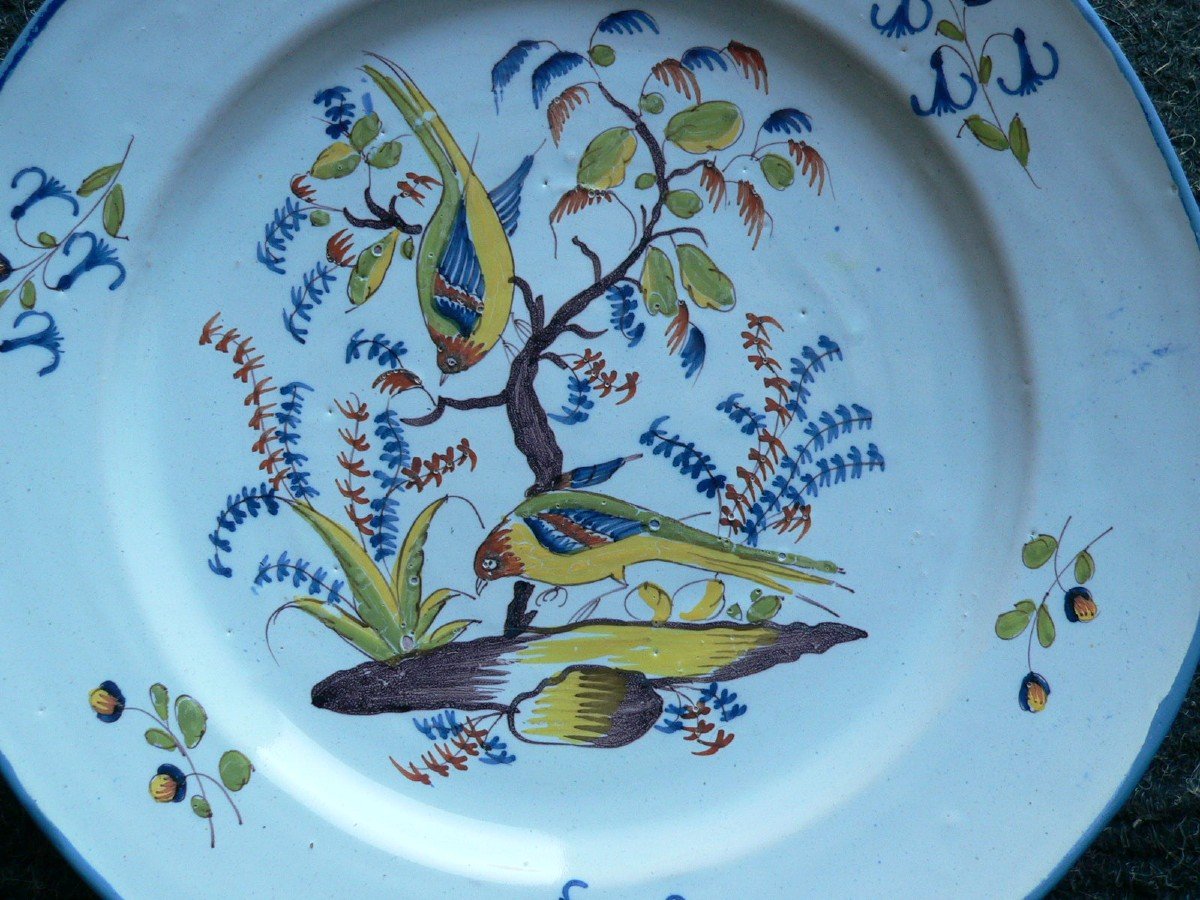 Eighteenth Desvres Earthenware Dish-photo-2