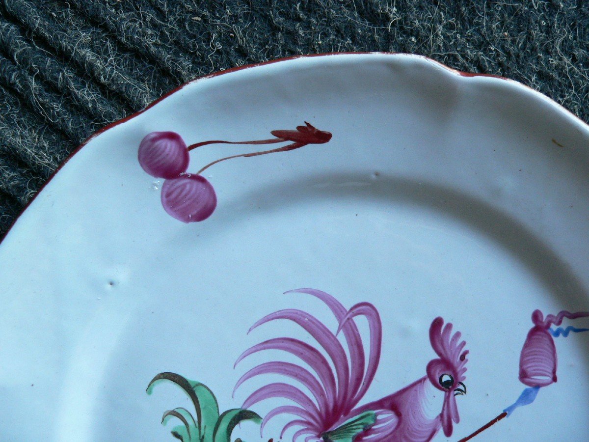 Revolutionary Plate In Eighteenth Islettes Earthenware-photo-3