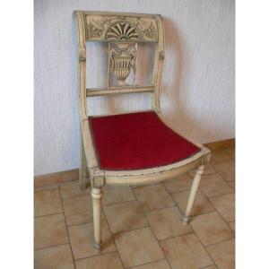 Louis XVI Period Painted Wooden Chair