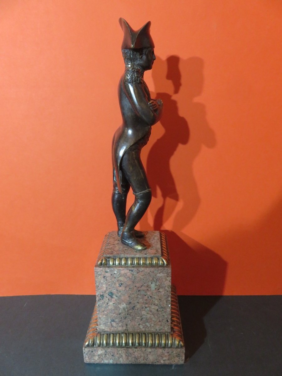 Sculpture en bronze de Napoléon fin XIX ème-photo-4