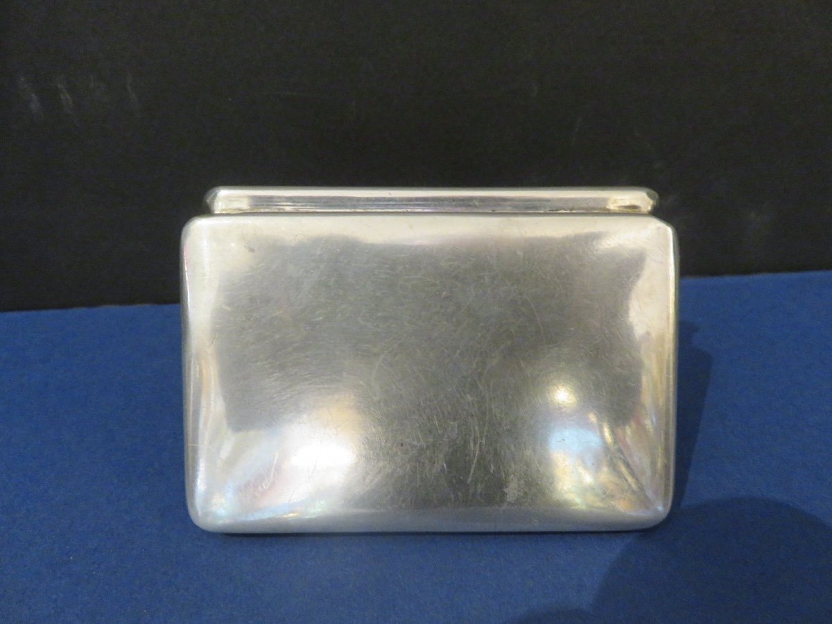 Box, Case, In Silver, Enamel Decoration Of Austrian Origin, In The Style Of Adam Schied -photo-2