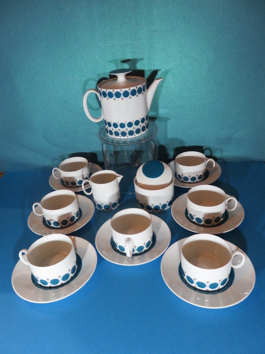 Porcelain Tea Set, 1960s, Produced By Thomas Germany -photo-8