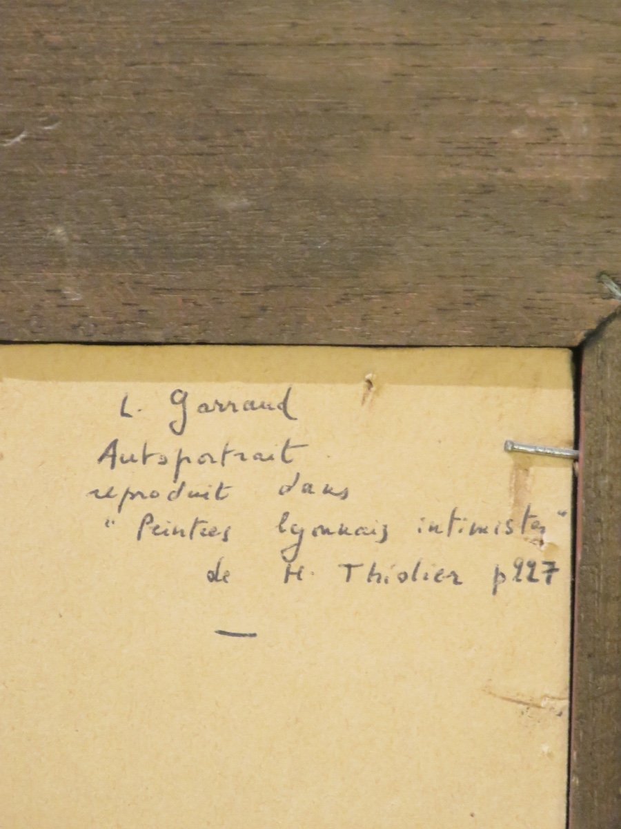 Proantic: Léon Garraud (1877 - 1961) Self-portrait Of The Artist