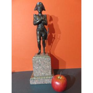 Bronze Sculpture Of Napoleon Late 19th Century