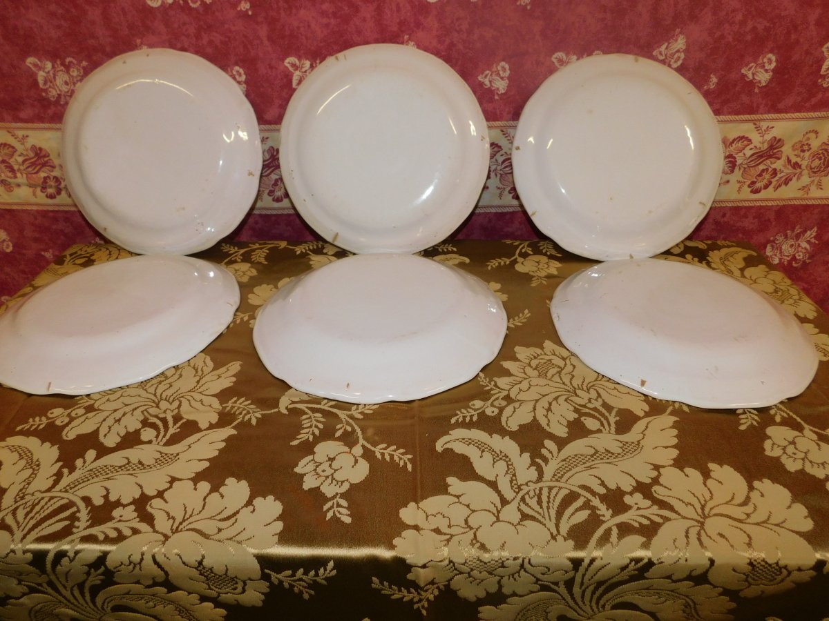 Assiettes Faience Luneville-photo-2