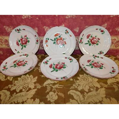 Luneville Faience Plates