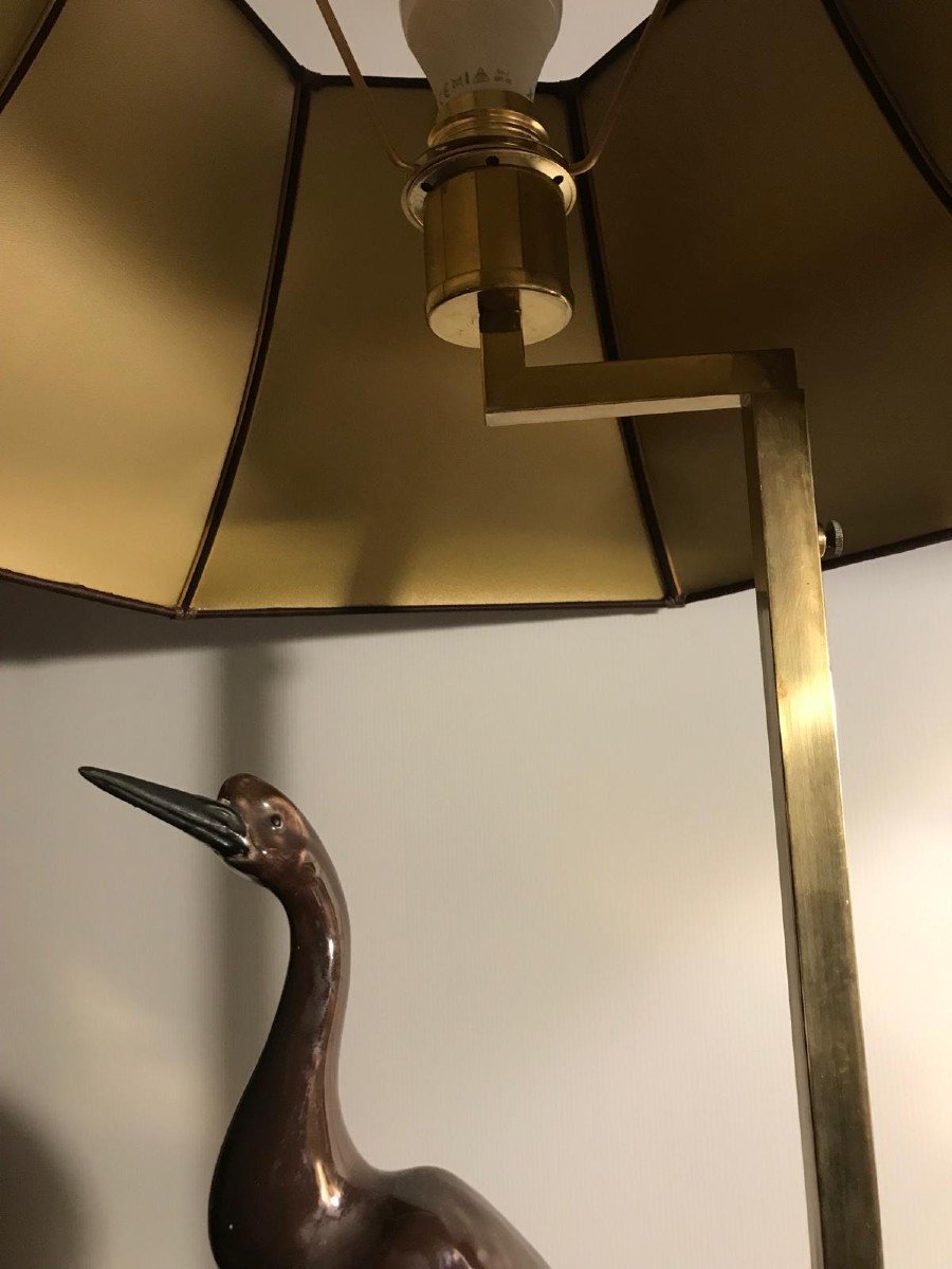 Pair Of “crane” Lamps-photo-4