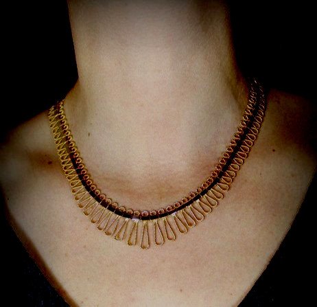 Gold Necklace - 48.30 G - Years 45-50-photo-3