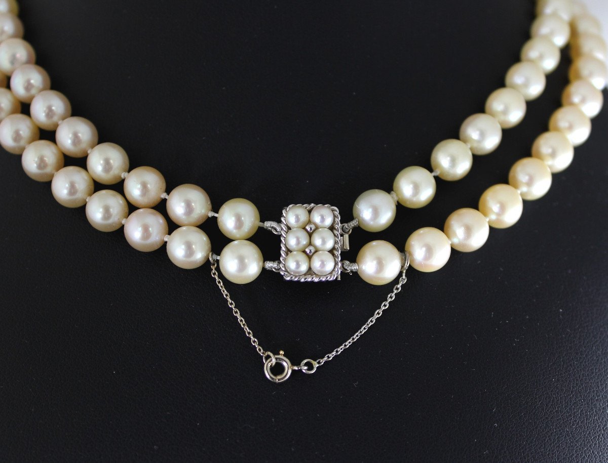 Akoya Cultured Pearl Necklace-photo-3