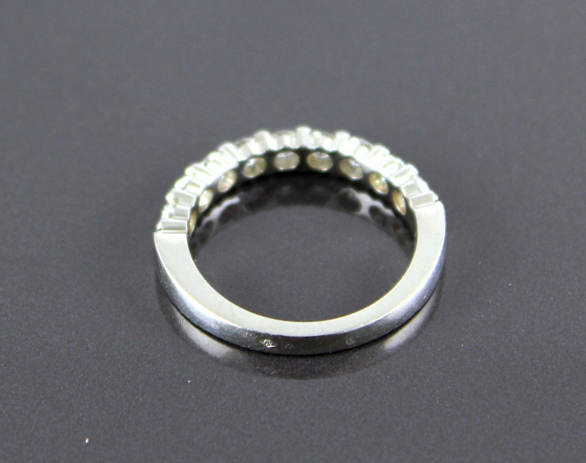 Alliance Platine Et Diamants +/-0.90 Ct-photo-1