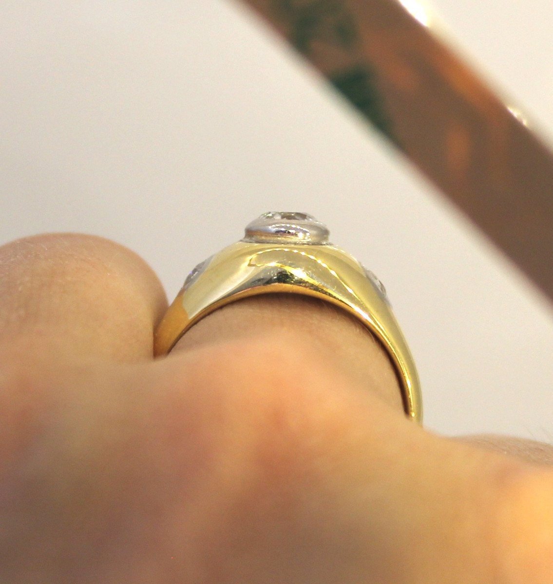 0.70ct Diamond Gold Band-photo-1