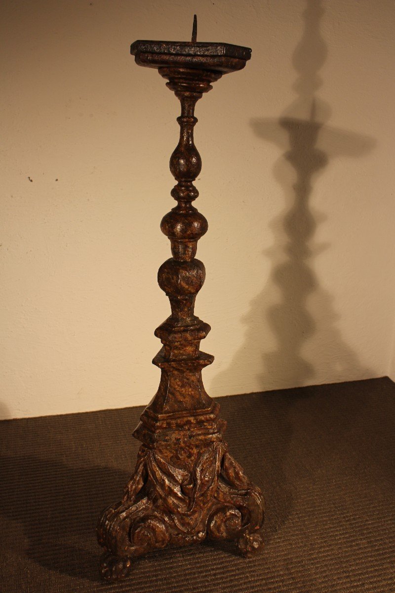 Large 18th Century Candelabra