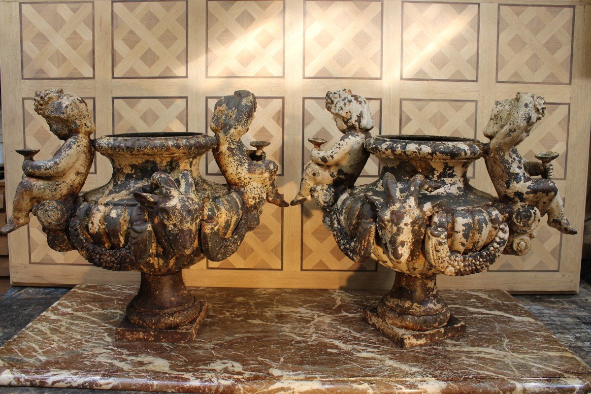 Pair Of 19th Century Planters