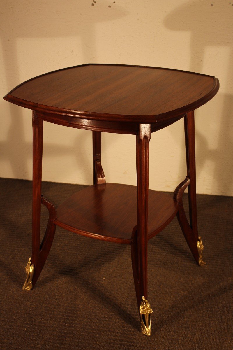  Louis Majorelle Pedestal Table