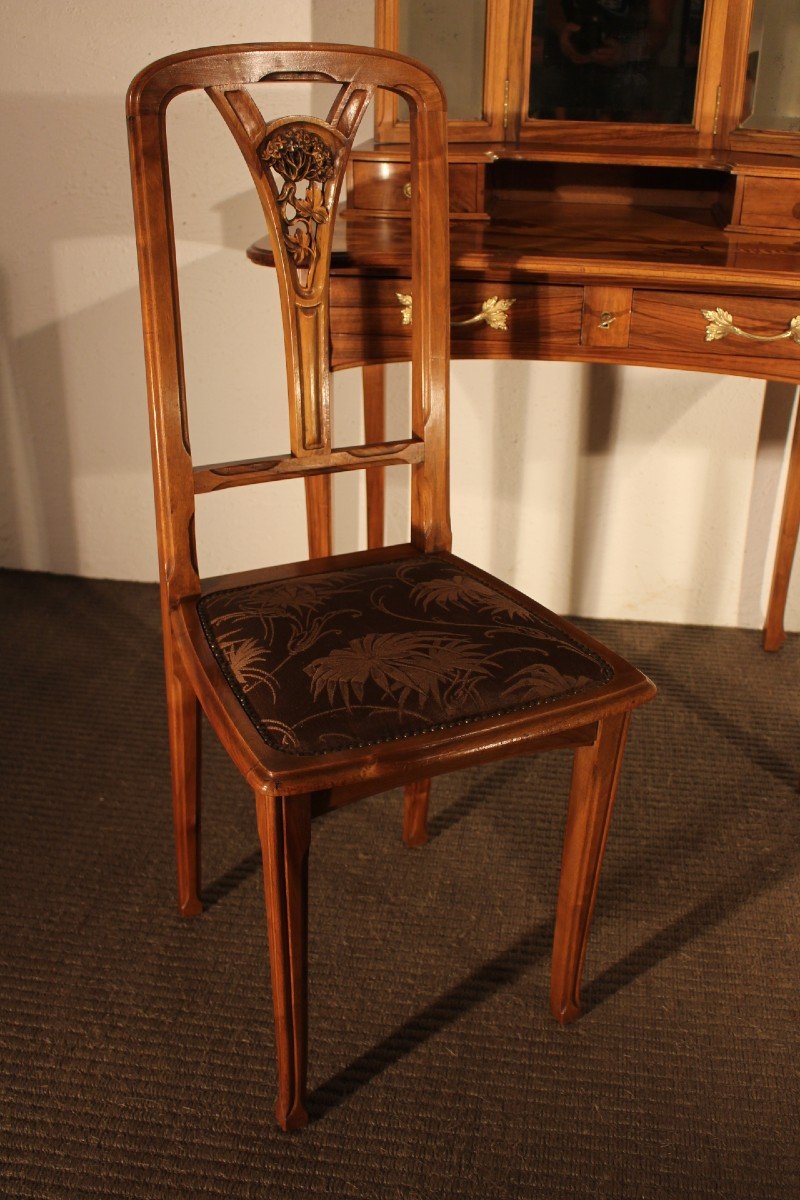  Art Nouveau Desk And Chair-photo-2