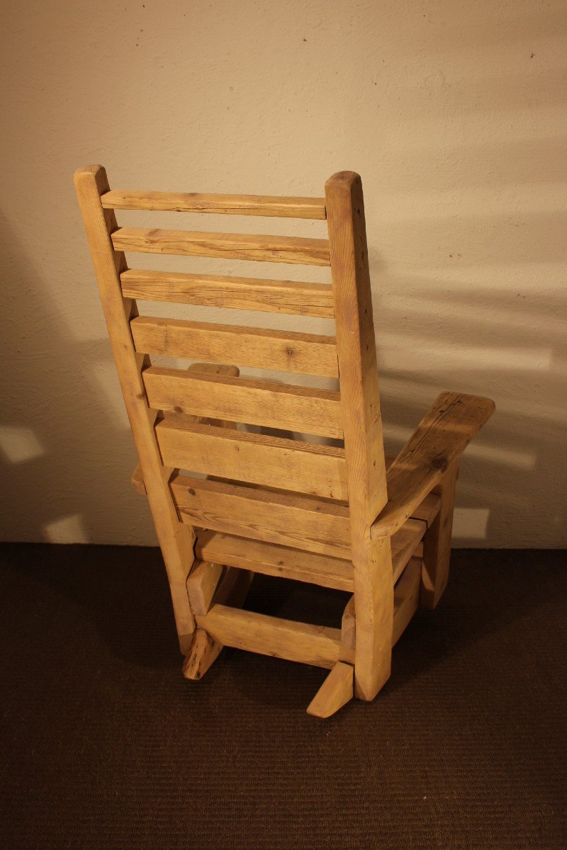  Rocking Chair In Fir-photo-3