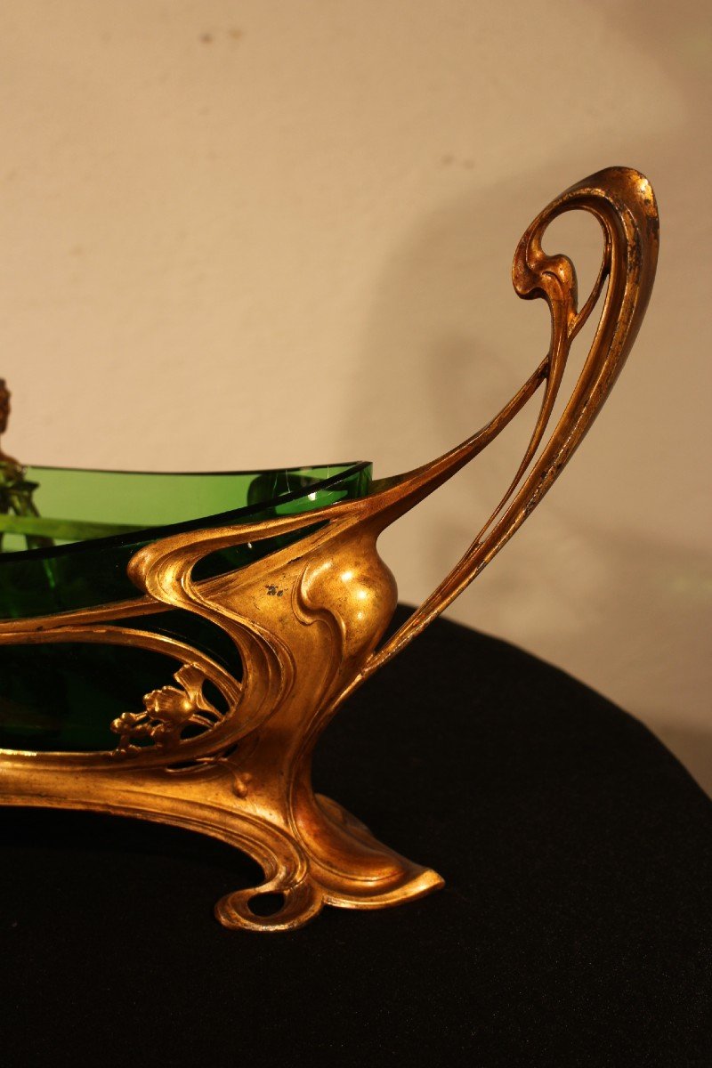  Large Art Nouveau Cup-photo-3