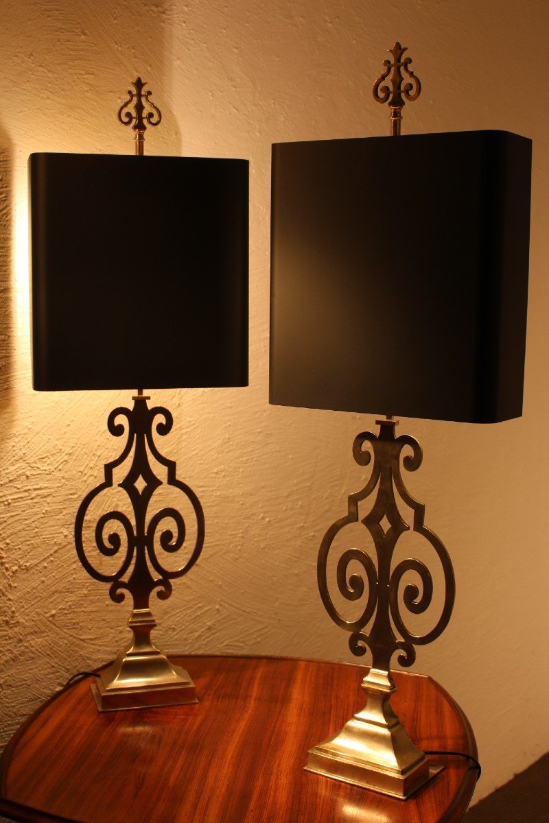  Pair Of Charles Lamps