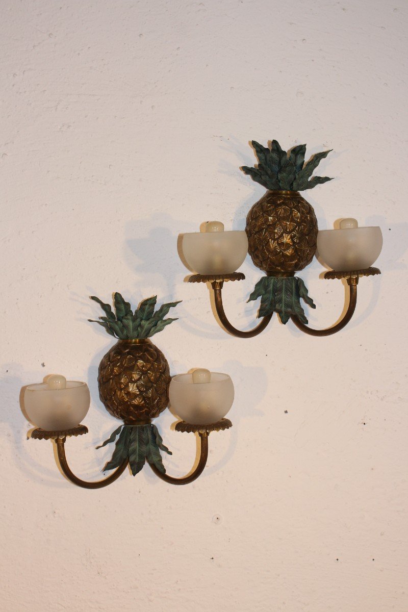 Pair Of Wall Lights From Maison Charles