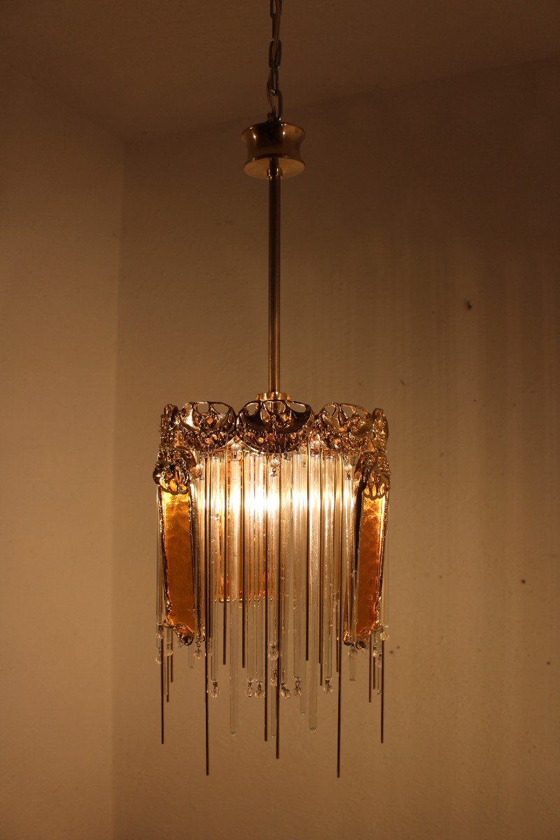 Art Nouveau Chandelier By Hector Guimard