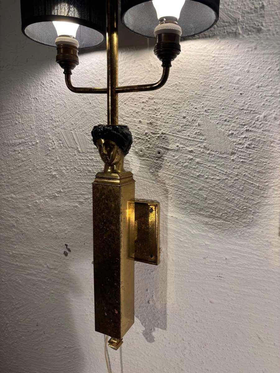 Pair Of 1950s Wall Lights-photo-2