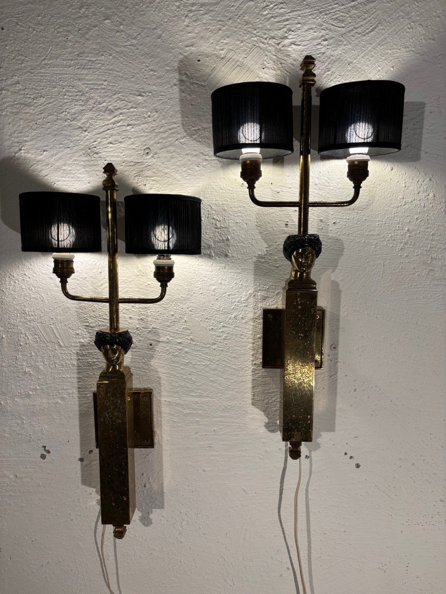 Pair Of 1950s Wall Lights