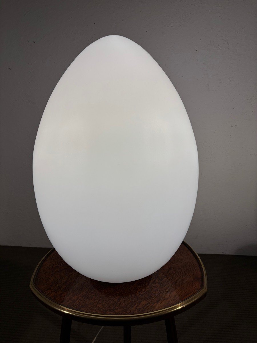 1970s Egg Lamp