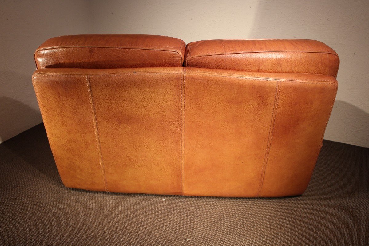 1970s Leather Sofa-photo-4