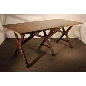 Industrial Table Early 20th Century