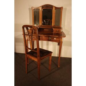  Art Nouveau Desk And Chair