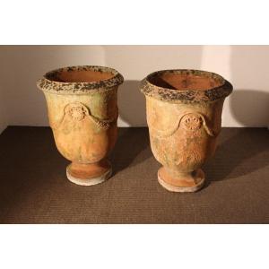 Pair Of Anduze Vases