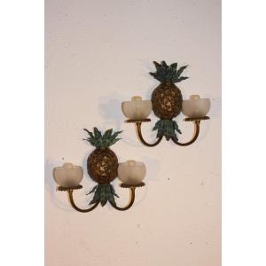 Pair Of Wall Lights From Maison Charles