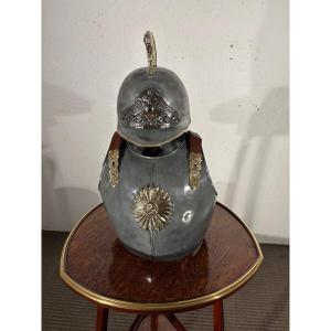 Child's Breastplate And Helmet