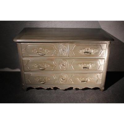 Painted Commode 18 Eme Century